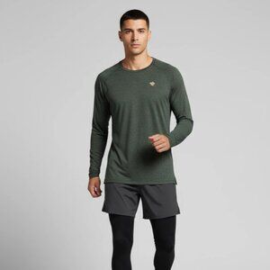 Rabbit Men's L EZ Long Sleeve Running Performance Moisture Wicking UPF 50 Top